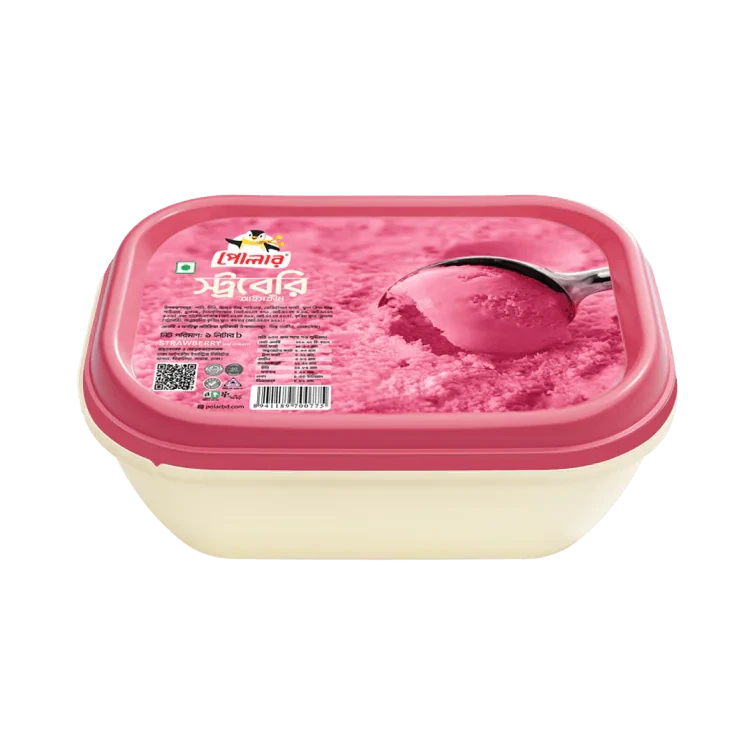 Strawberry Ice Cream Box